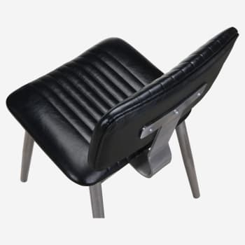 Ethan Metal Chair in Clear Coat