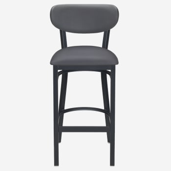 Curvy Metal Bar Stool