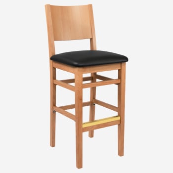 Stella Wood Restaurant Bar Stool