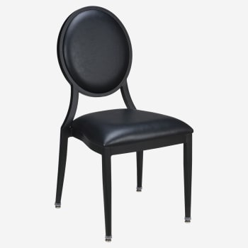 Quickship Deco Lotus Aluminum Stack Chair