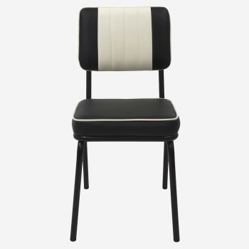 Retro Metal Vinyl Chair