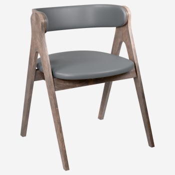 Strand Wood Chair with Padded Back