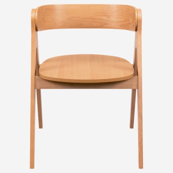Strand Wood Chair with Wood Back