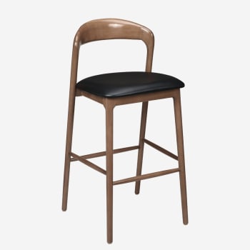 Premium Sigrid Wood Bar Stool