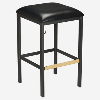 Metal Frame Backless Bar Stool