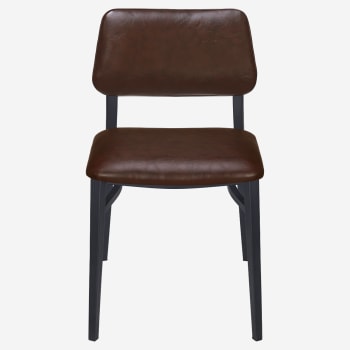 Luca Metal Chair with Padded Back