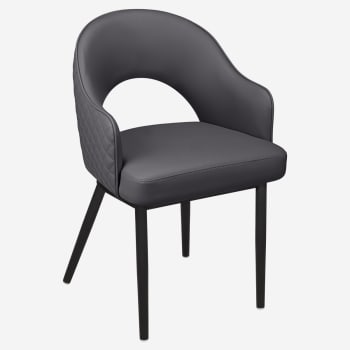 Invicta Metal Lounge Chair