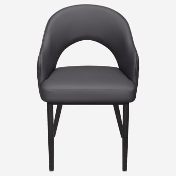 Invicta Metal Lounge Chair