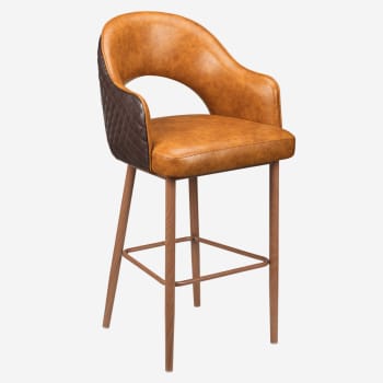 Invicta Metal Lounge Bar Stool