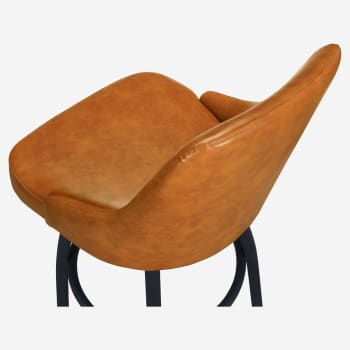 Premium Mauro Bucket Swivel Bar Stool