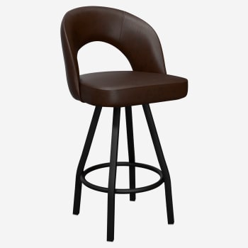 Premium Yali Bucket Swivel Bar Stool