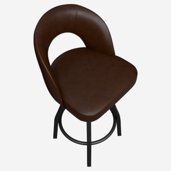 Premium Yali Bucket Swivel Bar Stool