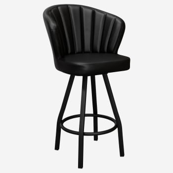 Premium Aria Swivel Metal Bar Stool