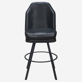Giada Premium Casino Bucket Bar Stool with Circular Frame 