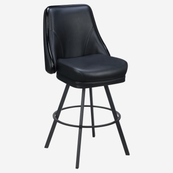 Regina Premium Casino Bucket Bar Stool with Circular Frame 