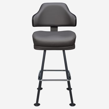 Gioco Premium Casino Bucket Bar Stool with Arched-Oval Frame