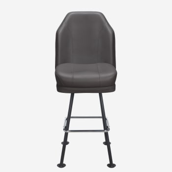 Giada Premium Casino Bucket Bar Stool with Arched-Oval Frame