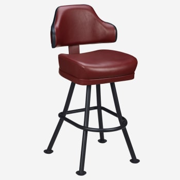 Gioco Premium Casino Bucket Bar Stool with Orbit Frame