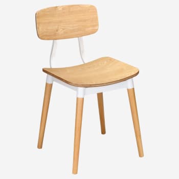 Slate White Metal Restaurant Chair