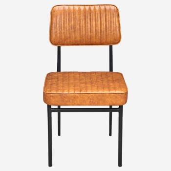 Leeds Padded Metal Chair
