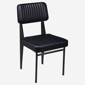 Leeds Padded Metal Chair