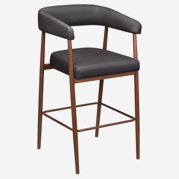 Mika Metal Bar Stool with Arms Mika Metal Bar Stool with Arms