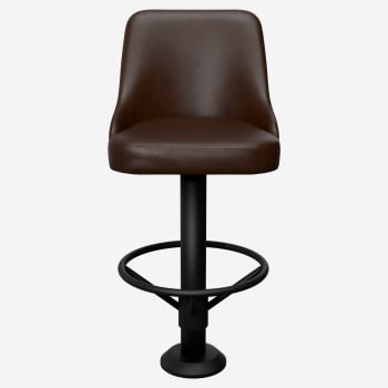 Premium Mauro Bucket Swivel Bolt Down Bar Stool