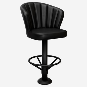 Premium Aria Bucket Swivel Bolt Down Bar Stool