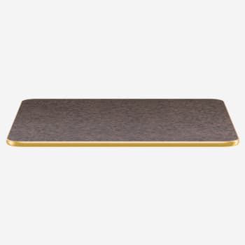 Custom Laminate Table Top with PVC Metallic Edge