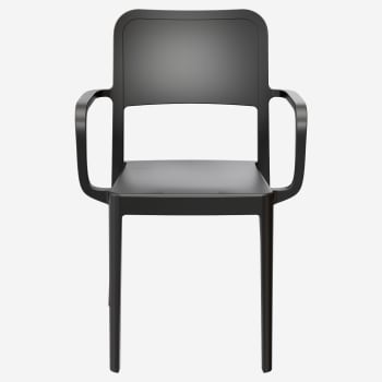 Parker Solid Back Outdoor Resin Armchair