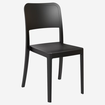 Parker Solid Back Outdoor Resin Chair