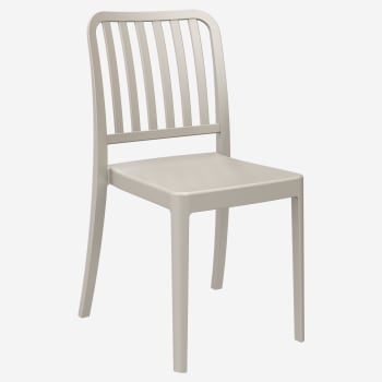 Miles Slat Back Outdoor Resin Chair