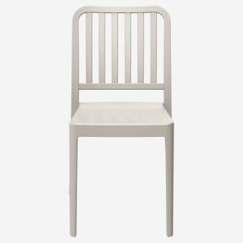 Miles Slat Back Outdoor Resin Chair