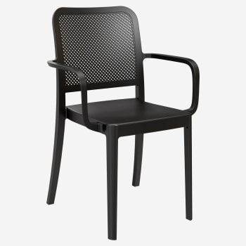 Rowan Perforated Outdoor Resin Armchair