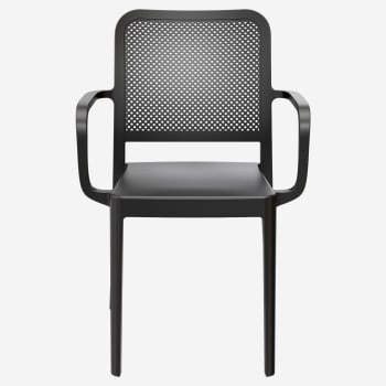 Rowan Perforated Outdoor Resin Armchair
