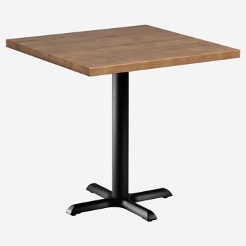 Premium Solid Wood Plank Restaurant Table