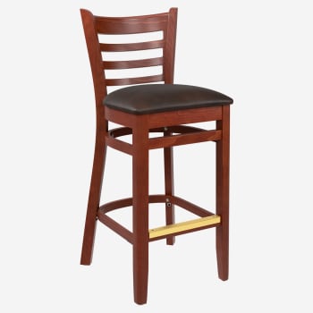 Premium US Made Ladder Back Bar Stool