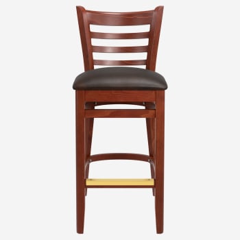 Premium US Made Ladder Back Bar Stool