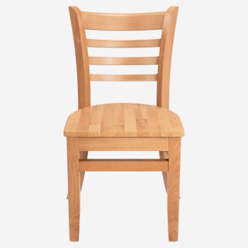 Premium US Made Ladder Back Wood Chair