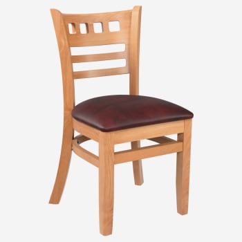 Premium US Made American Back Wood Chair