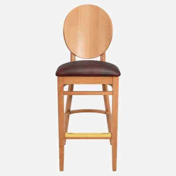 Premium Lorenzo Wood Bar Stool