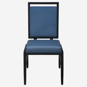 Geraldine Flex Back Aluminum Stack Chair