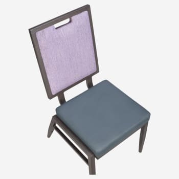 Noveltra Aluminum Flex-Back Banquet Chair