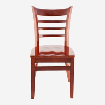 Premium US Made Ladder Back Wood Chair