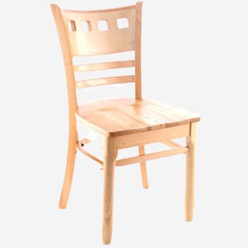 Premium US Made American Back Wood Chair