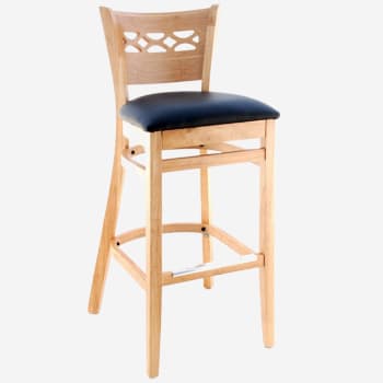 Premium US Made Leonardo Wood Bar Stool