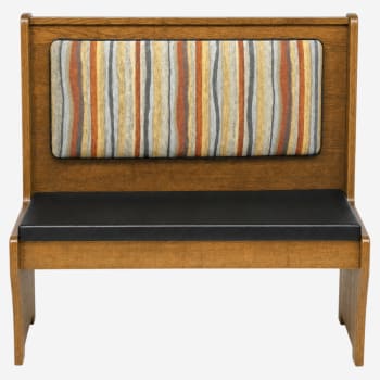 Wood Bench with Wood Seat