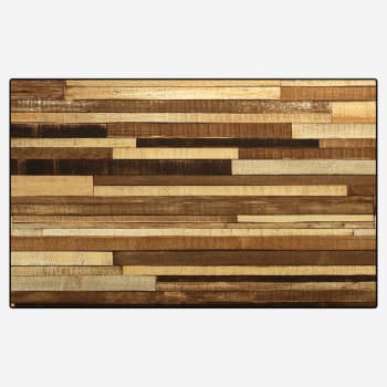 Reclaimed Wood Heavy Duty Outdoor Resin Table Top with Phenolic Edge