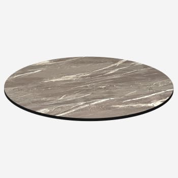 Stone Look Heavy Duty Outdoor Resin Table Top with Phenolic Edge