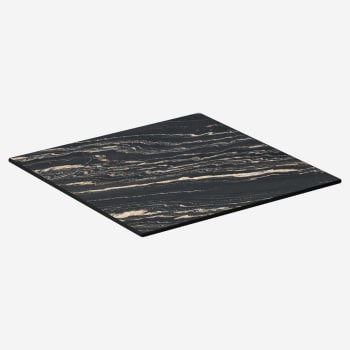 Reclaimed Walnut Heavy Duty Outdoor Resin Table Top with Phenolic Edge